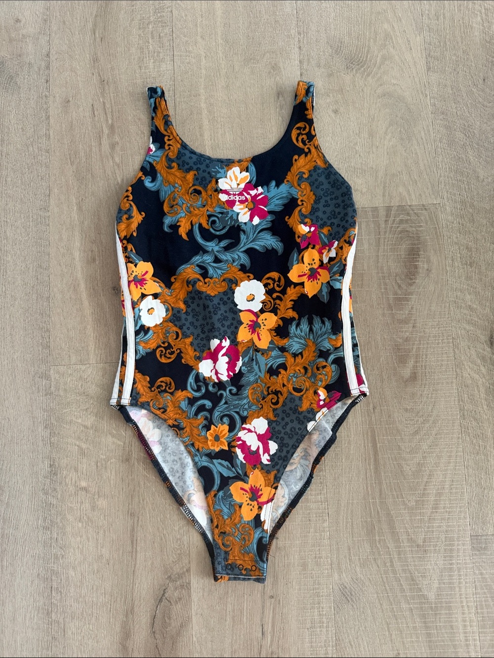 adidas Originals x HER Studio London Floral Baroque Bodysuit - Small